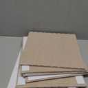 Large Felt Wall Tiles Cork Boards for Office Cubicle, 35"x23.6" Felt Bulletin Board Tiles Pin Board for Walls Home Decor, Noise Reduction Boards Panels for Photos Memos, 6-Pack, Dark Camel