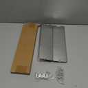 Foldable Patio Heater Reflector Shield for Propane Patio Heaters and Round Square Natural Gas Heat Focusing Reflector