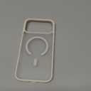 SUPFINE Magnetic for iPhone 17 Pro Max Case (Compatible with MagSafe)(Military Grade Drop Protection) Translucent Matte Shockproof with Anti-Fingerprint Phone Cover,Antique White