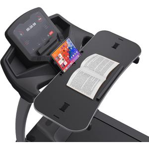 Miden Treadmill Desk Attachment, Universal Laptop Desk, Ergonomic Platform for Notebooks, Tablets, Workstation for Treadmill Handlebars up to 36 inches (Black)