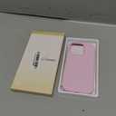 GONEZ Magnetic for iPhone 16 Pro Case, Compatible with MagSafe, [Screen Protector + Camera Lens Protector], Silicone Shockproof Anti-Scratch Protective Phone Case 6.3 inch, Pastel Pink