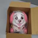 Musical Puppy Toys for 1 Year Old Girl Gifts, 1st Birthday Gril Gift, Bilingual Baby Toy 6-12-18 Months, Learning Toy for 1 Year Old Boy Present with Sound Light (Pink)