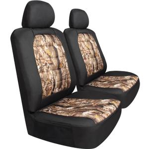 Pilot Automotive SC-5025E Black 10-Piece Camo Mesh Seat Cover