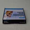 Aokeo Wireless Microphone System, Metal Wireless Mic Set with Case,Handheld Cordless Dynamic Microphones for Singing, Karaoke, Church, DJ,100ft Range (Black)