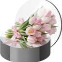 20PCS Round Mirrors for Centerpieces, Circle Mirror Centerpieces for Tables, Acrylic Mirror Tiles for Wall Table Wedding Centerpieces Mirror Plates for Candle Christmas Decorations DIY Craft (8inch)