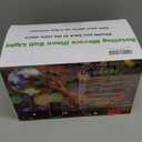 Remote Control 6 Inch Rotating Mirrors Disco Ball Light with 5RPM-9RPM Adjustable Rotary Motor 24 RGB LED Mood Lights Great for Home Party Dance Holiday Christmas DecorationUSB/Battery Powered