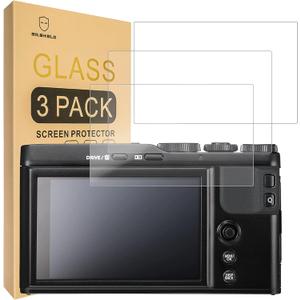 Mr.Shield [3-Pack] Screen Protector For Fujifilm XF10, X-T100, X30, X-30, X-F10, Panasonic Lumix lx100 DC-LX100 II Camera [Tempered Glass] [Japan Glass with 9H Hardness] Screen Protector