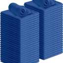 Avalon Towels Cotton Shop Rags – (Pack of 20) Size 12x14 Inches Cleaning Rags – Absorbent Shop Towels and Multipurpose Cleaning Towels for Automobiles, Industries, Garage and Homes (Blue)