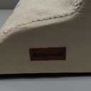 Dog Stairs for Small Dogs,3 Step Dog Ramp for Couch and Bed,Pet Stairs with Non-Slip Bottom for Old Cats,Indoor Pet Steps,Comfort,Durable,15.4" H (Beige)