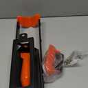 Swivel Bike Rack Wall Mount, Bike Hangers for Garage, Space-Saving Vertical Bike Holder, Holds up to 77 lbs, Bicycle Wall Hanger Storage, No Heavy Lifting Required Indoor Hanging Bike Rack-Orange (1 pack)