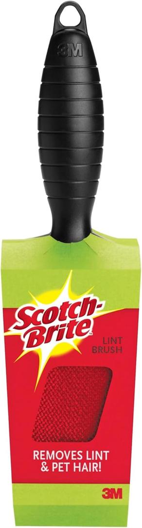 Scotch-Brite Lint Brush, Ideal for Removing Lint and Pet Hair on Clothing (1 EA)