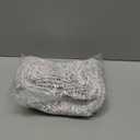 Caleihd Crinkle Cut Paper Grass Cushion Paper Streamer for Christmas Wedding Birthday Bridesmaid Engagement Craft Gift Boxes Bags Filler Decoration 4.5oz Diamond White