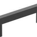 Amerock BP37171MB Everyday Modern Cabinet Pull, Matte Black (3-3/4 in (96 mm) Center-to-Center)