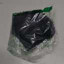 Tempt Me Women's High Waisted Bikini Bottom Crossover V Cut Bathing Suit Swim Bottom (X-Large, Black)