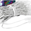 Cascading Curtain String Lights