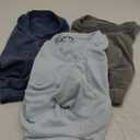 Dog Sweater, 3 Pack Dog Sweaters for Small Dogs Girl Boy, Ultra Soft Warm Puppy Clothes Dog Coat for Winter (Gray+Azure+Navy, X-Large)
