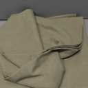 H.VERSAILTEX Linen Textured Table Cloths 60 x 120 Inch Premium Solid Tablecloth Spill-Proof Waterproof Table Cover for Dining Buffet Feature Extra Soft and Thick Fabric Wrinkle Free, Taupe