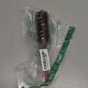 LIQWEI Small Boar Bristle Round Brush, Small Round Brush, Boar Bristle Hair Brushing, Roll Brushes for Blow Drying, Travel Brushes for Women for Wet or Dry Hairs for Styling Short, Fine Hair