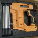 Brad Nailer for Dw 20V Battery,2 in 1 Nail Gun & Staple Gun with 1000 Nails &1000 Staples,18 Gauge Nail Gun for Wood CarpentryBattery Not Included