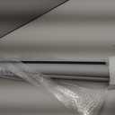 Motorized Roller Blinds with Remote Control for Windows, Blackout Smart Roller Shade, Battery Powered Electric Smart Blind, Custom Size, Dark Grey