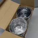 6 Pcs Silver Cylinder Vases for Centerpieces Mercury Vase Hurricane Vase Bulk Acrylic Round Wide Container for Flowers Home Office Wedding Table Decorations (4''/6''/8'')