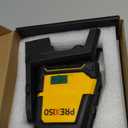 PREXISO Laser Level Self Leveling - 100Ft Rechargeable Cross Line Laser, Green Line leveler Tool for Construction, Floor Tile, Home Renovation with Magnetic Pivoting Base, Target Plate & Carry Bag