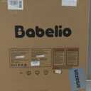 Babelio Baby Gate for Doorways and Stairs, 26''-40'' Auto Close Dog/Puppy Gate, Easy Install, Pressure Mounted, No Drilling, fits for Narrow and Wide Doorways, Safety Gate w/Door for Child and Pets