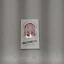 Medium Press on Nails Square Rhinestone Bow Design Fake Nails Press ons Red French Heart Acrylic False Nails Glue on Nails Reusable Nail Tips Kit Full Cover Stick on Nails for Women 24Pcs