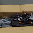 Backdrop Stand 10x7.5ft(WxH), Heavy Duty Adjustable Photo Back Drop Stand kit, Suitable for Party, Photography, Weddings