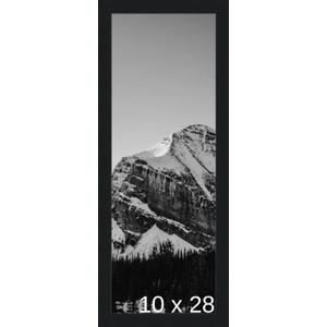 Frame It Easy 10 1/2 x 28 Black Frame (Wilton) 10.5x28 inches