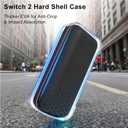 JOYLINK Carrying Case for Nintendo Switch 2, Protective Hard Shell Portable Travel Case for Switch 2(Dual EVA), with Joystick Protection, Game Cards Slots & Zipper Mesh Pocket for Console Accessories (Black)