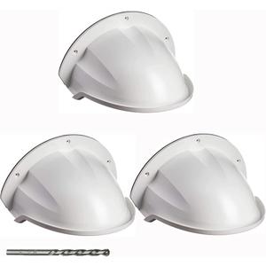 Universal Sun Rain Shade Camera Cover Shield, 3 Pack