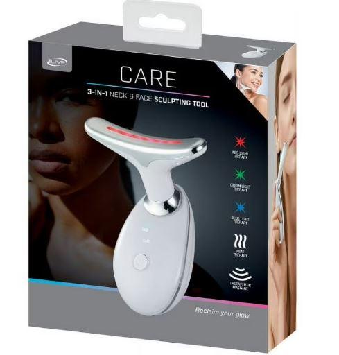 ILive Facial Massager Red-Light-Therapy-for-Face 3 In 1