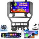 [Fit J-B-L] 2+64G Radio for Ford Mustang 2015-2020 Android Car Stereo Wireless Carplay, 9 inch Touch Screen for Mustang, Bluetooth, 5GHz WiFi, GPS Navigation, Backup Camera