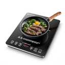 AMZCHEF Portable induction Cooktop 20 Temperature 120-465 °f & Po,1800W