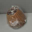 Woven Rattan Lamps Shades, Natural Deep Brown, "Spider ",5.9" Top x 9.8" Bottom x 6.2" Height, Set of 2 Small Lampshades for Bedside/Desk