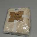 Premium Organic Reusable Mesh Produce Bags, Pack of 6(2L+2M+2S) Washable, Durable, Double Stitched Produce Bags for Vegetables storage, Machine Washable - Beige (Small (8"x10"), Medium (10"x12"), Large (12"x15"))