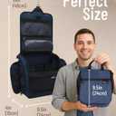 D&D Wanderlust D&D Hanging Travel Toiletry Bag for Men and Women Cosmetics, Makeup and Toiletries Organizer Kit with 10 Compartments