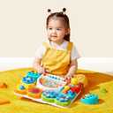 auby Busy Board 3.0 Detachable & Assemblable Educational Sensory Toy for Toddlers 1-6 Portable Learning Activity Board with 7 Travel-Friendly Tools, Fine Motor Skills Development