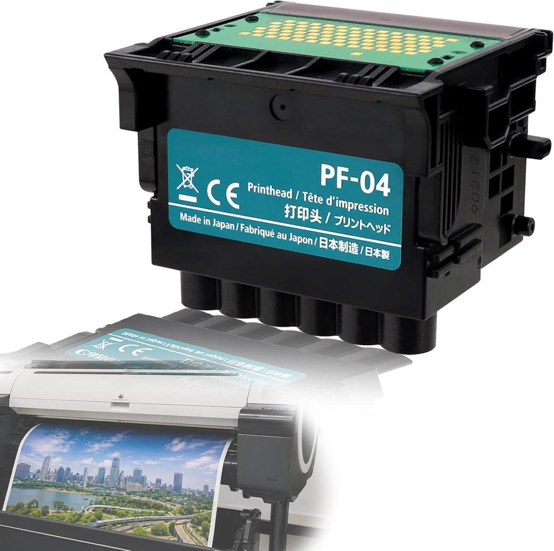 PF-04 Printhead Replacement of Canon PF-04 printhead, Compatible with IPF650 IPF655 IPF750 IPF760 IPF765 IPF755 Printer Head