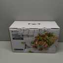 5-Pack Borosilicate Glass Containers with Tempered Lids, 35.2oz/4.4 Cup Airtight Meal Prep Set, Microwave/Freezer Safe (Pink)