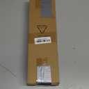 White Blackout Curtain Rod for Windows 28 to 48 Inches, Wrap Around Drapery Rod, Heavy Duty Curtain Rods for Darkening, Modern Decorative Rods Treatment, White