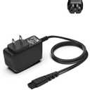 Replacement Charger Compatible with Remington shaver HC4250 HC5870 PF7500 PF7600 PG6250 PG6255 PG6170 PG6171, Compatible with Remington balder pro head shaver XR7000 XF8550 XF8700 XR1400 Power Cord