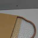 IwaiLoft Glass Serving Tray with The Crabapple Pattern Glass and Walnut for Kitchen Countertop Home Decor for Coffee Table, Also Suitable for Tea Coffee Decorative Trays (Clear,14.5" x 10" x 1")