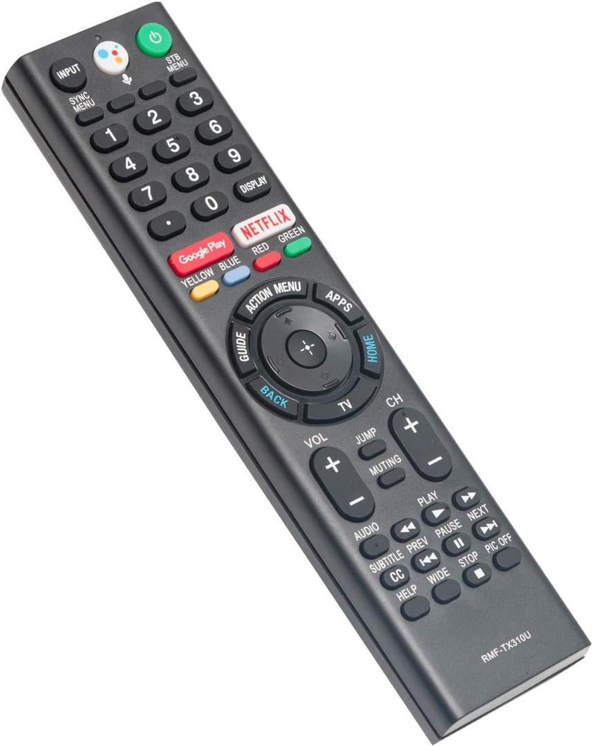 Voice-Activated Remote Replacement fit for Sony BRAVIA TV XBR-75X900F XBR-85X900F XBR-55X900F XBR-49X900F XBR-55X800G XBR-75X850F KD-43X750F KD-49X750F KD-55X750F KD-65X750F XBR-49X800G XBR-65X850F