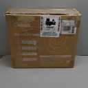 LAREX Baby Swing Infant Swing Electric Toddler Baby Rocker Portable for Newborn Boy Girl, 5 Sway Speeds with Remote Control, 10 Preset Melodies and Bluetooth, 0-6 Months Max 20 Lbs (White)