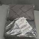 hicorfe Kitchen Rugs and Mats Sets,2 Pieces Super Absorbent Polypropylene Non-Slip Rug,Soft Comfort Floor Mat,Machine Wash for Kitchen,Hallway,Office,Sink,Laundry(20" x 32"+20" x 48",Grey)