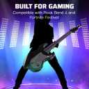 PDP RIFFMASTER Wireless Guitar Controller for Xbox Series X|S, Xbox One, Windows 10/11 PC, Rock Band 4, Fortnite Festival, Audio Jack, Rechargeable Battery, Officially Licensed by Microsoft Black