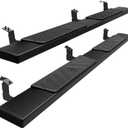 Tyger Auto 6" Riser Running Boards Compatible with 2005-2023 Toyota Tacoma | Double Cab | TG-RS6T60158 | Side Step Rails Nerf Bars