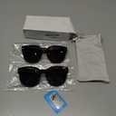 Polarized Fit Over Glasses Sunglasses for Women Stylish Oversized Cover Round UV400 Cat Eye Shades for go out Driving